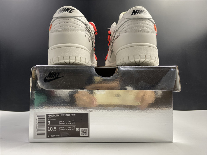 Nike Dunk Low OF WHITE CT0856- 900