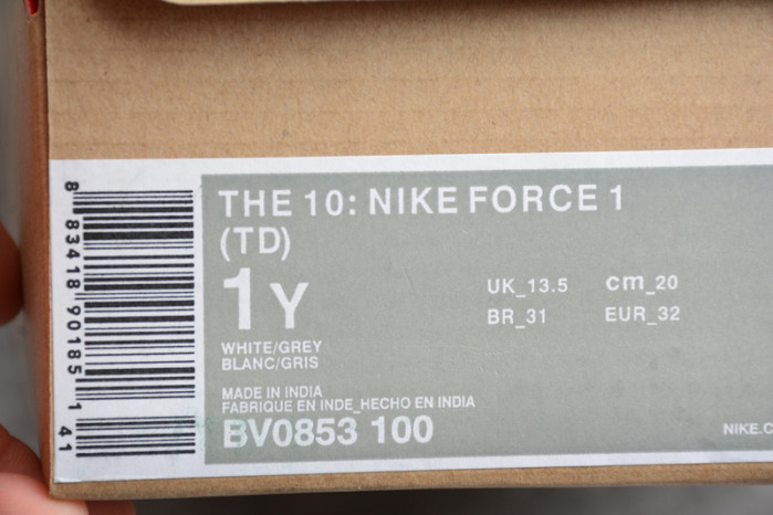 Nike Air Force 1 Low OF white(TD) BV0853-100