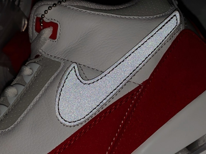 AIR JORDAN 3 RETRO TINKER WHITE UNIVERSITY RED CJ0939-100