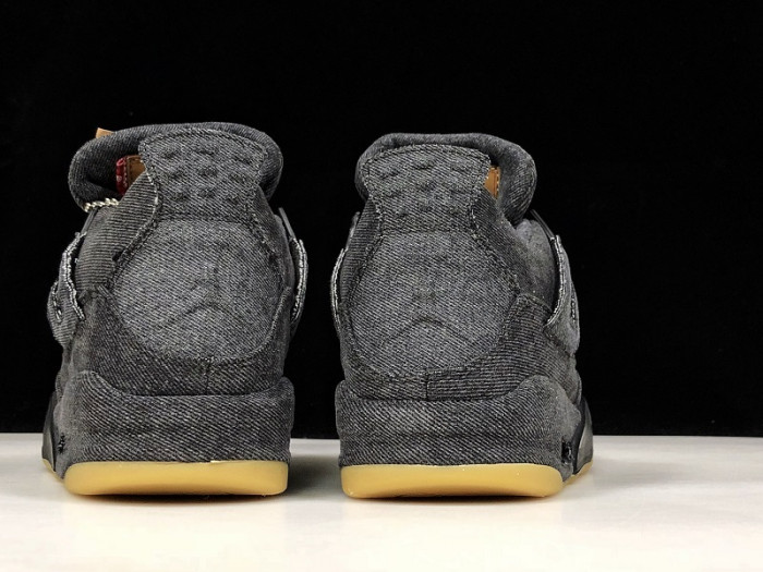air jordan 4 retro Leu*s nrg  Leu*s - black denim ao2571-001