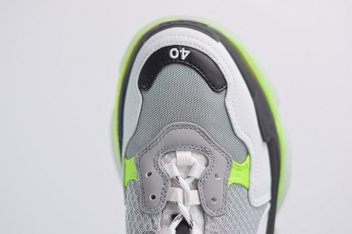 BLCG Sneaker Triple.s.Gomma Grey White Green 541624 W2FR1 8297